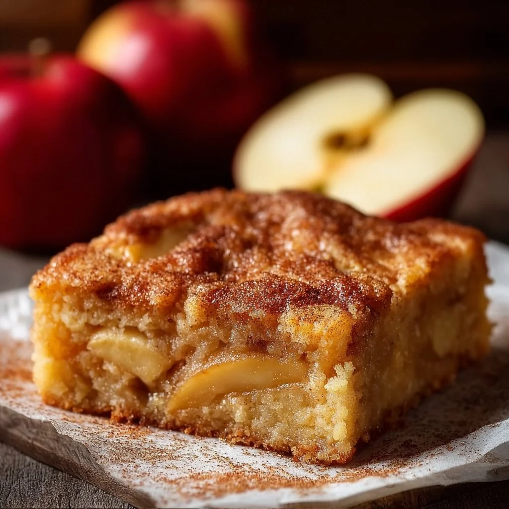 Apple Cinnamon Sheet Cake