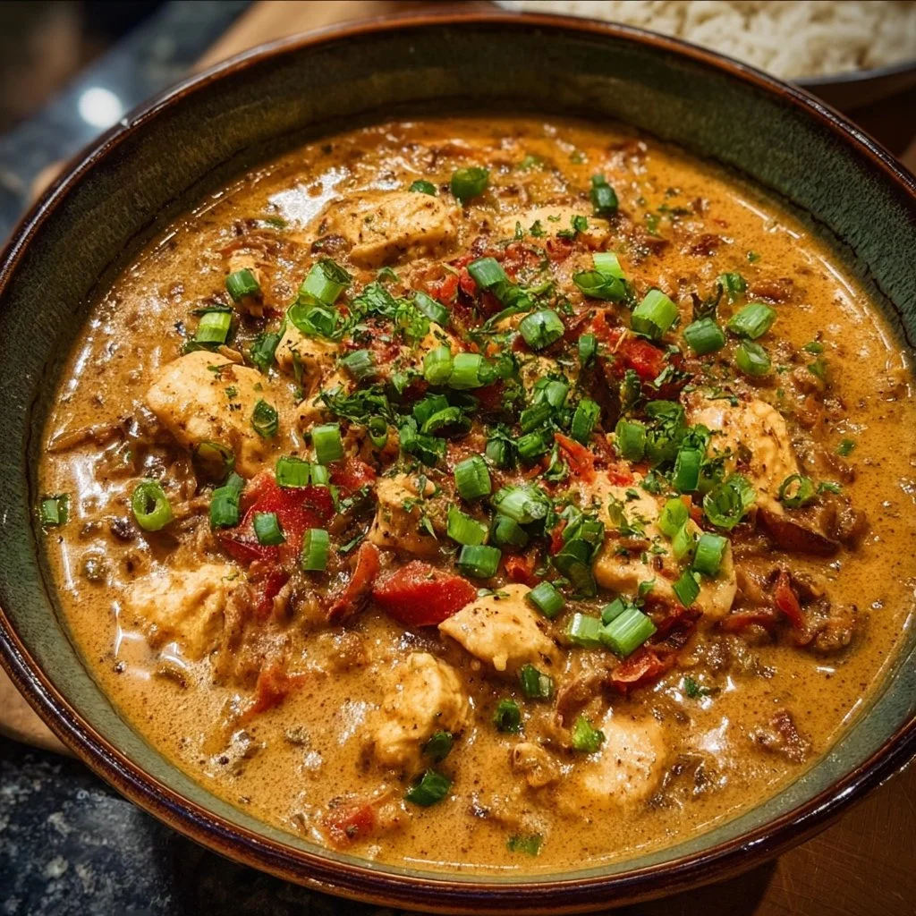 Authentic Chicken Étouffée