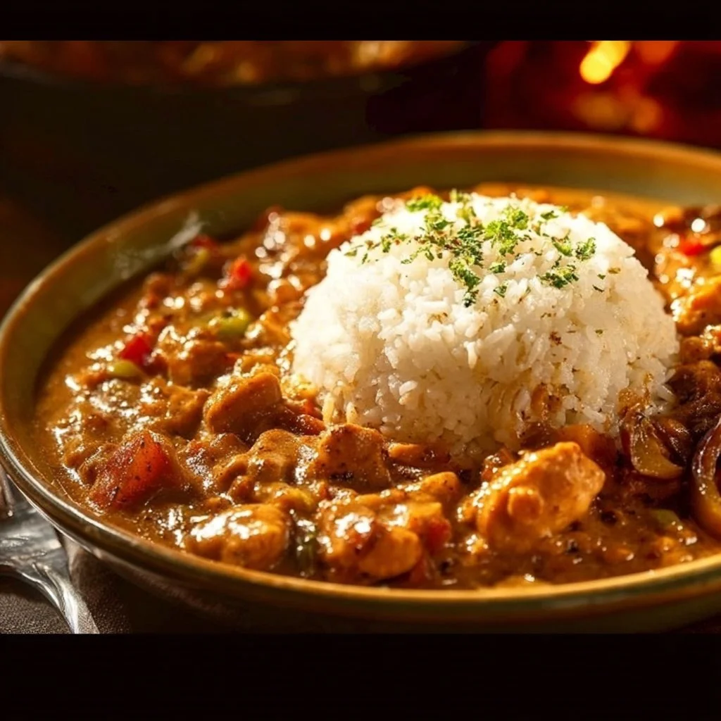 Authentic Chicken Étouffée