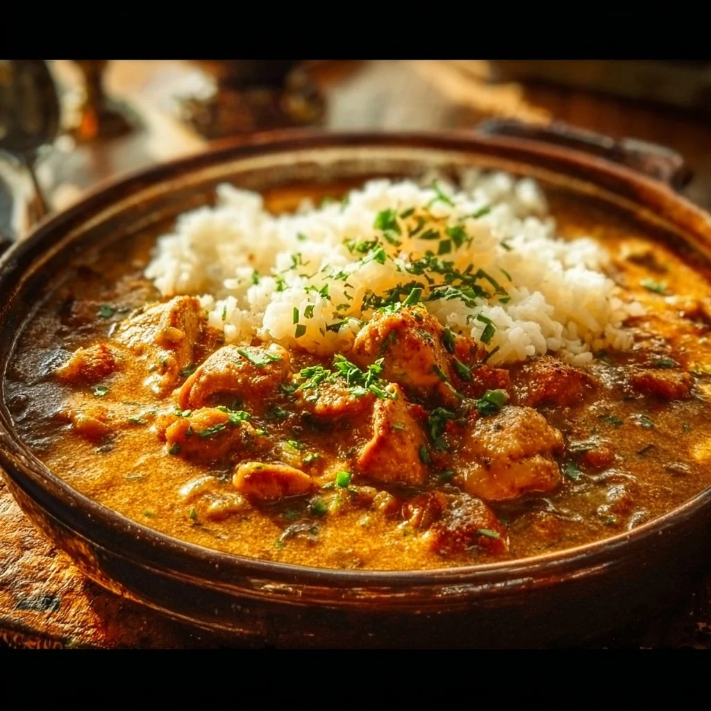 Authentic Chicken Étouffée