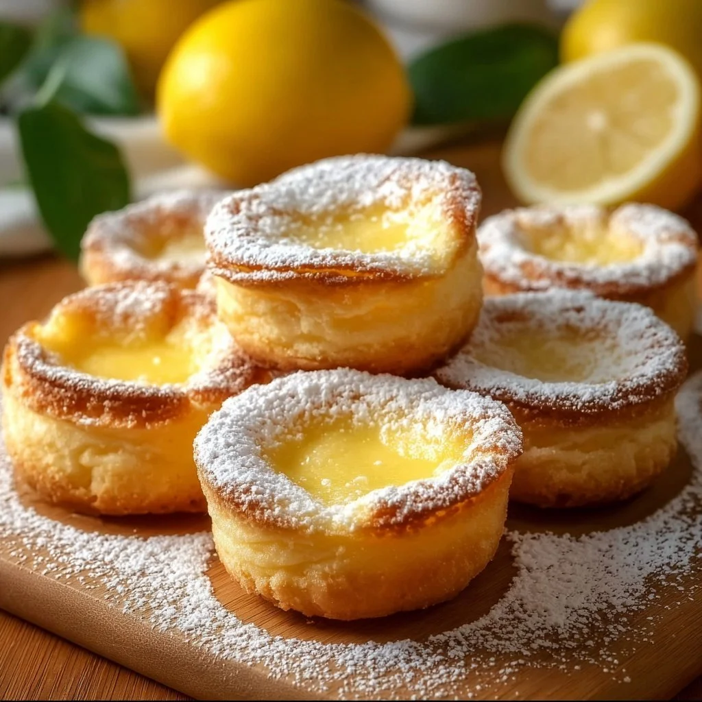 Baby Lemon Impossible Pies