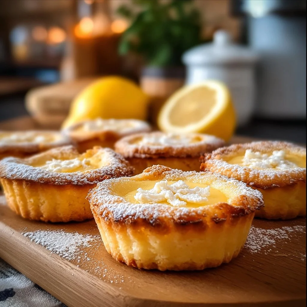 Baby Lemon Impossible Pies
