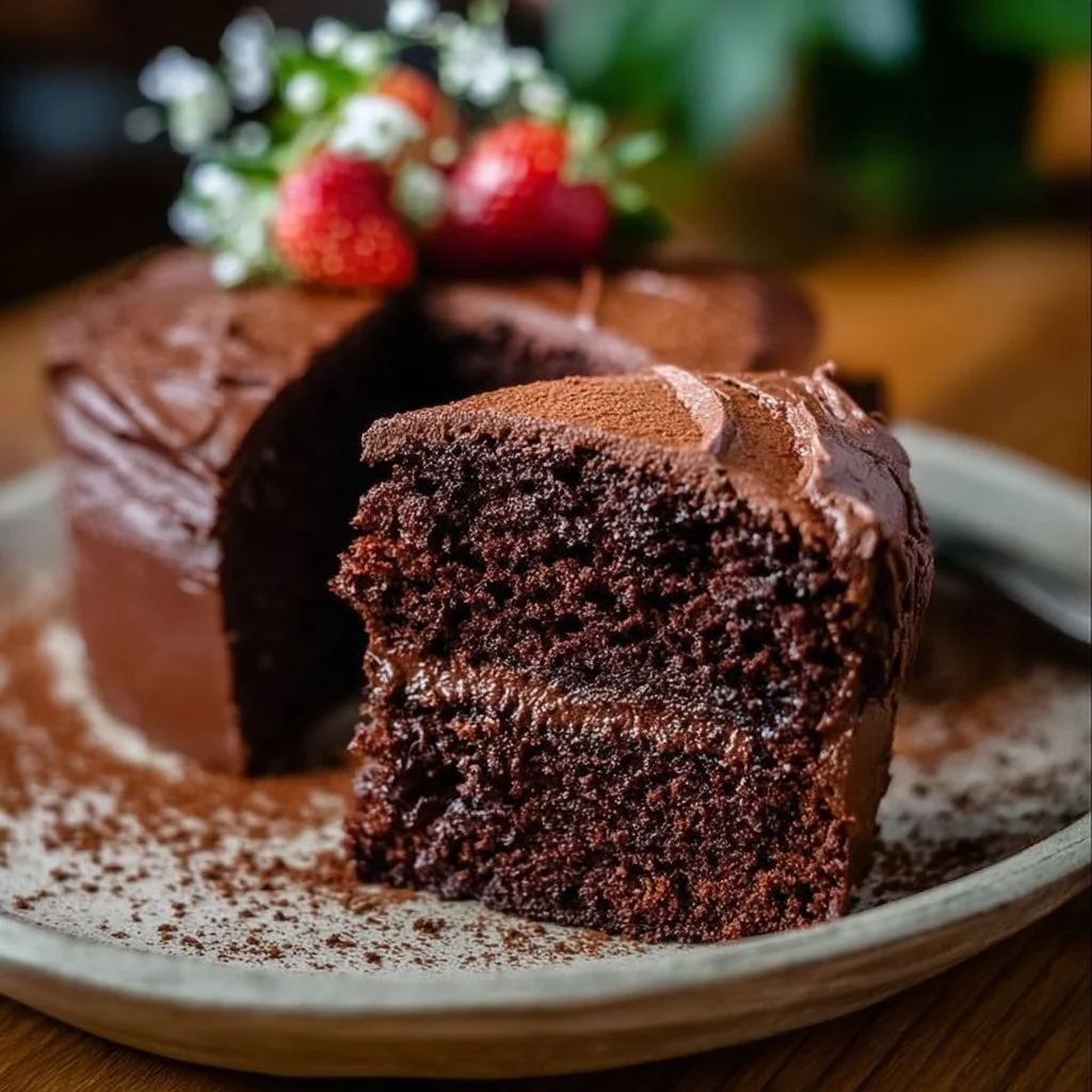 Homemade Chocolate Cake