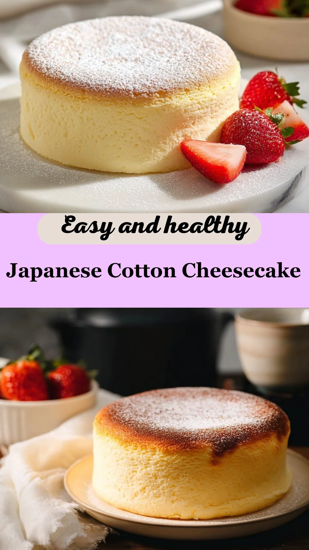 Japanese Cotton Cheesecake