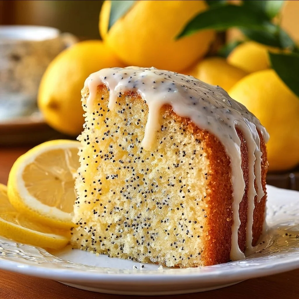 Lemon Poppy Seed Cake