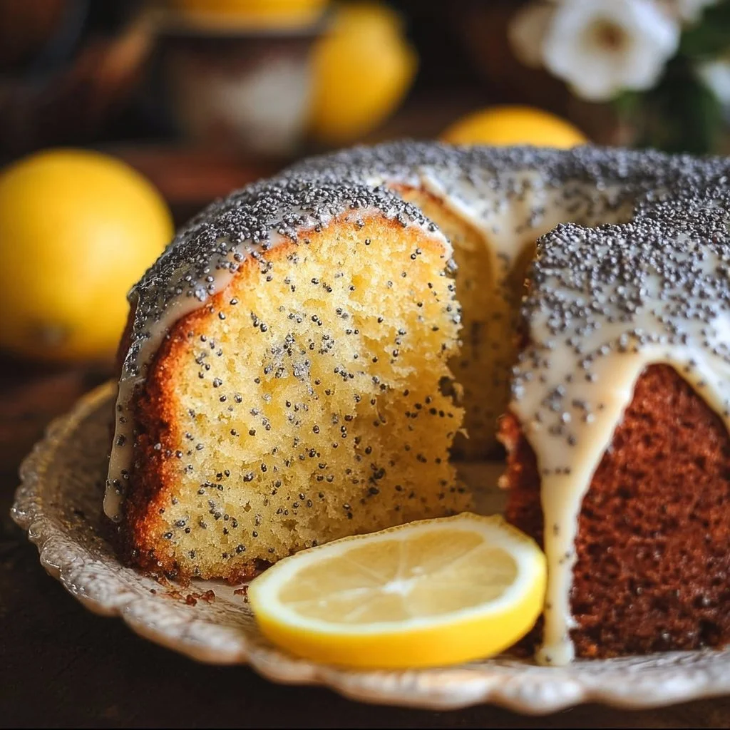 Lemon Poppy Seed Cake