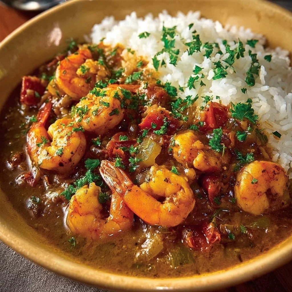 Louisiana Crawfish Smothered Dish