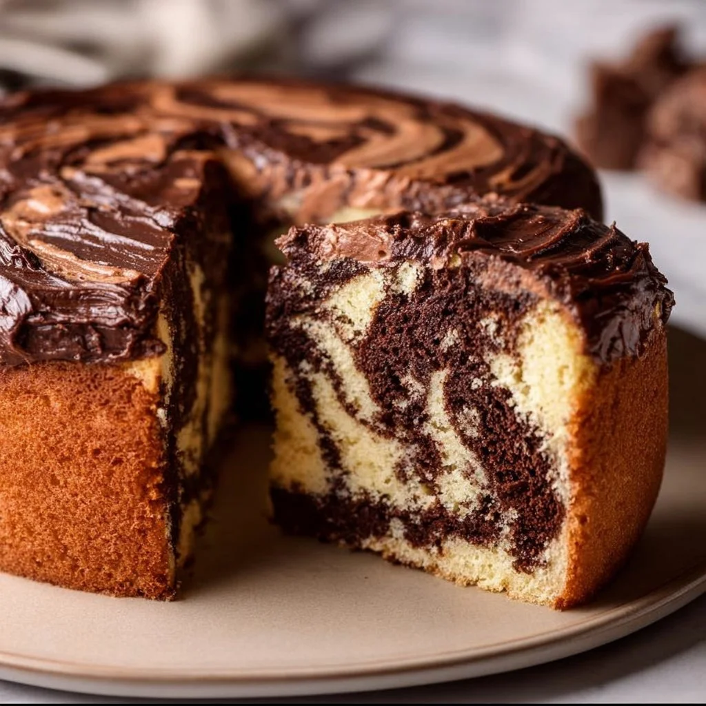 Marble Cake Recipe