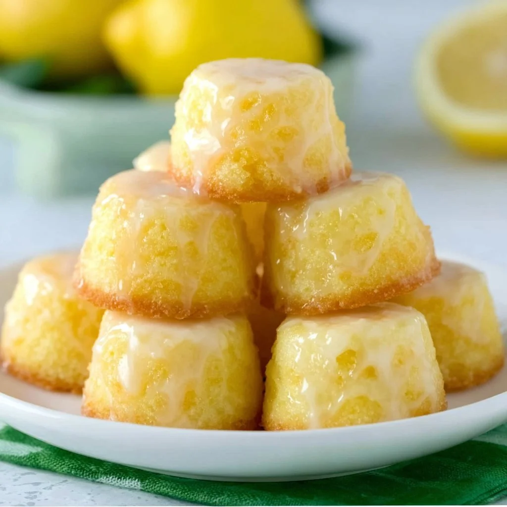 Mini Lemon Drop Cakes