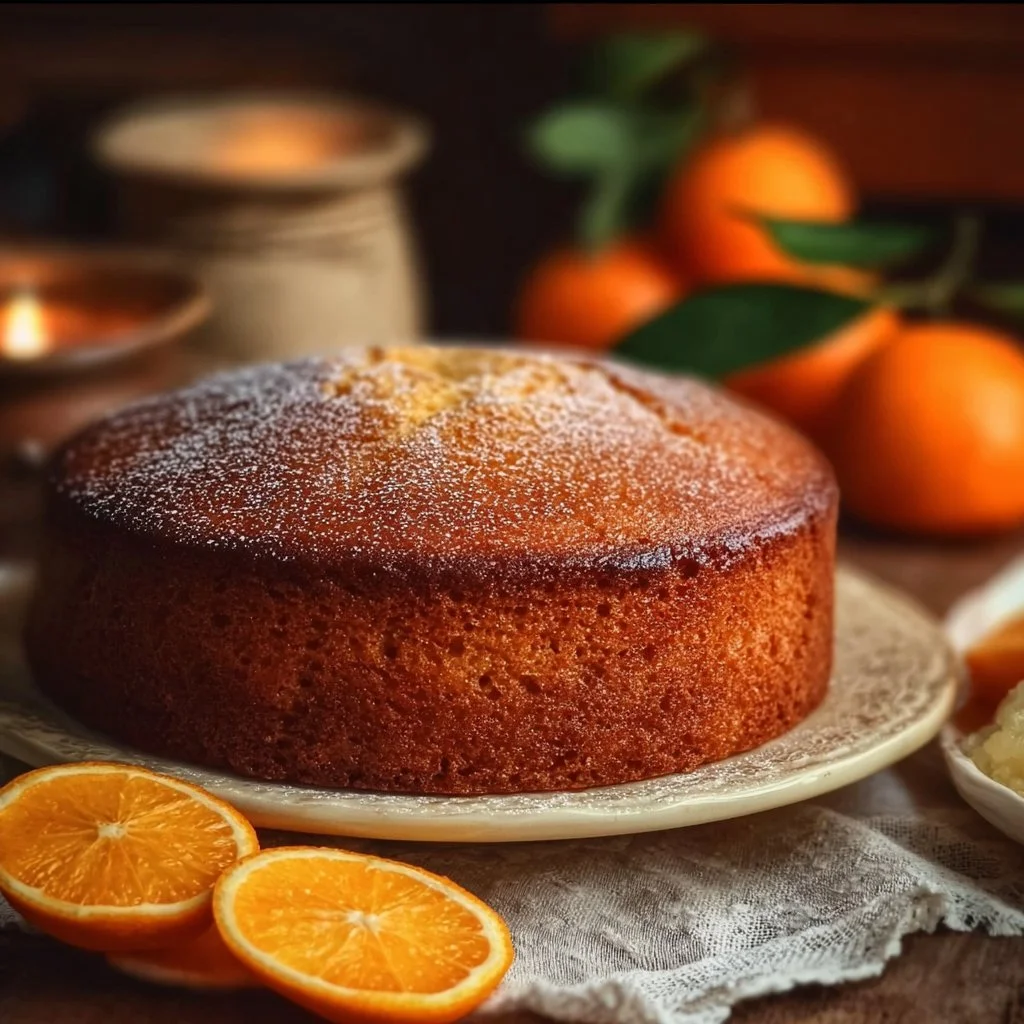 Sicilian Whole Orange Cake