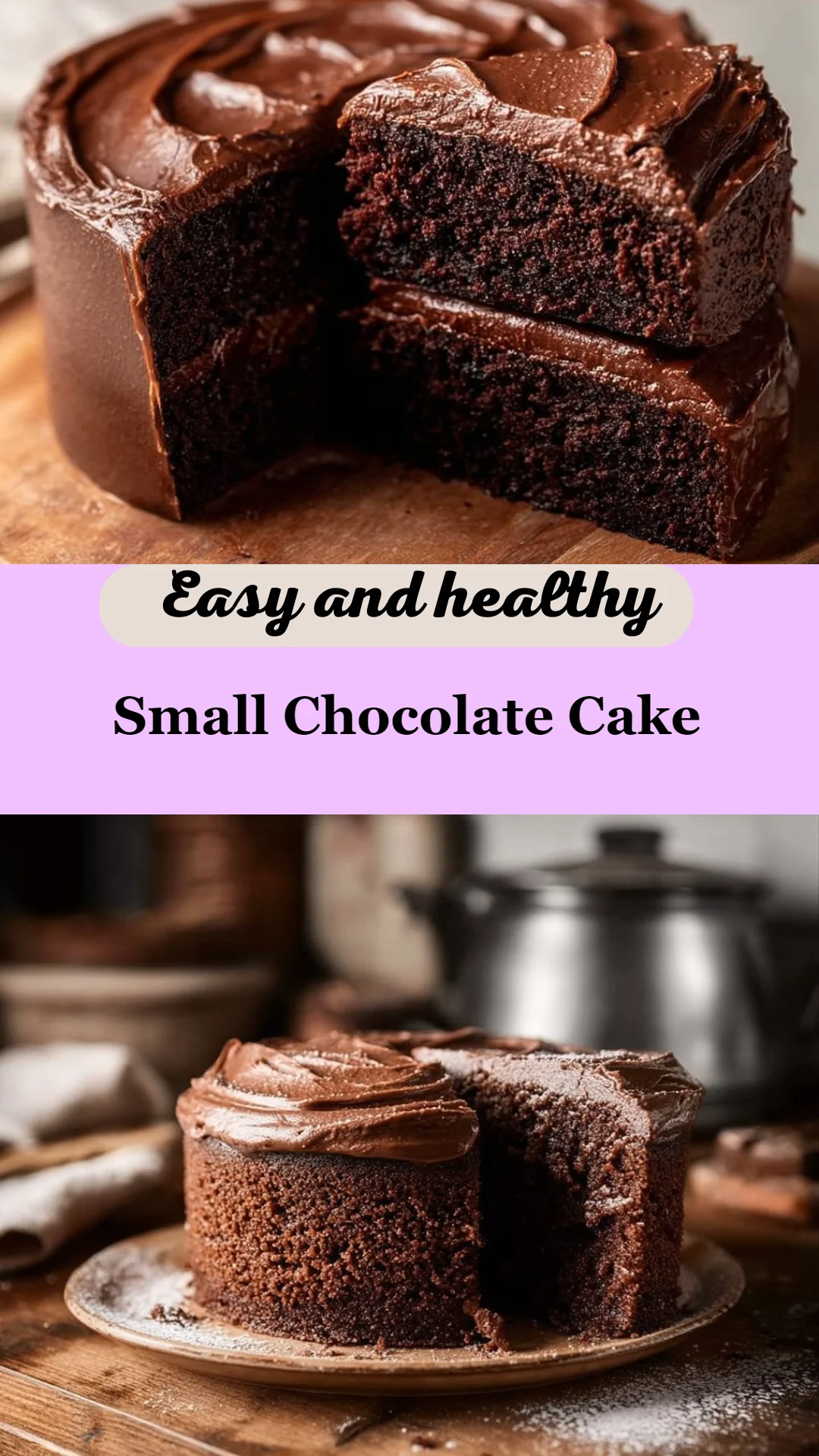 Small Chocolate Cake
